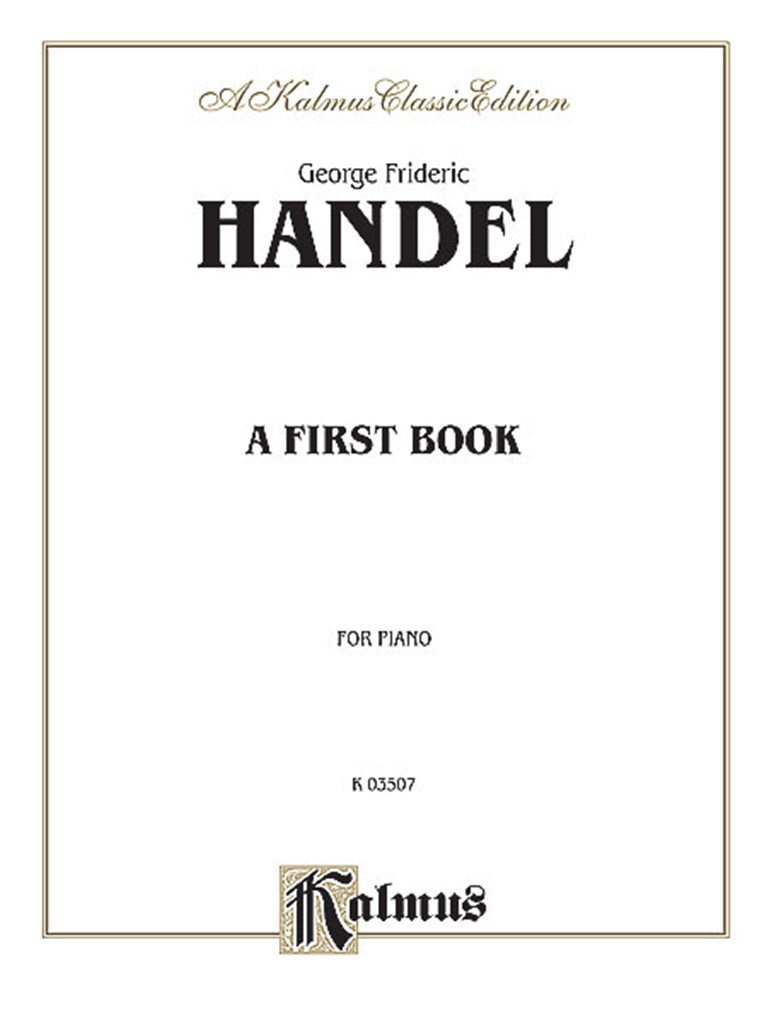 A First Book